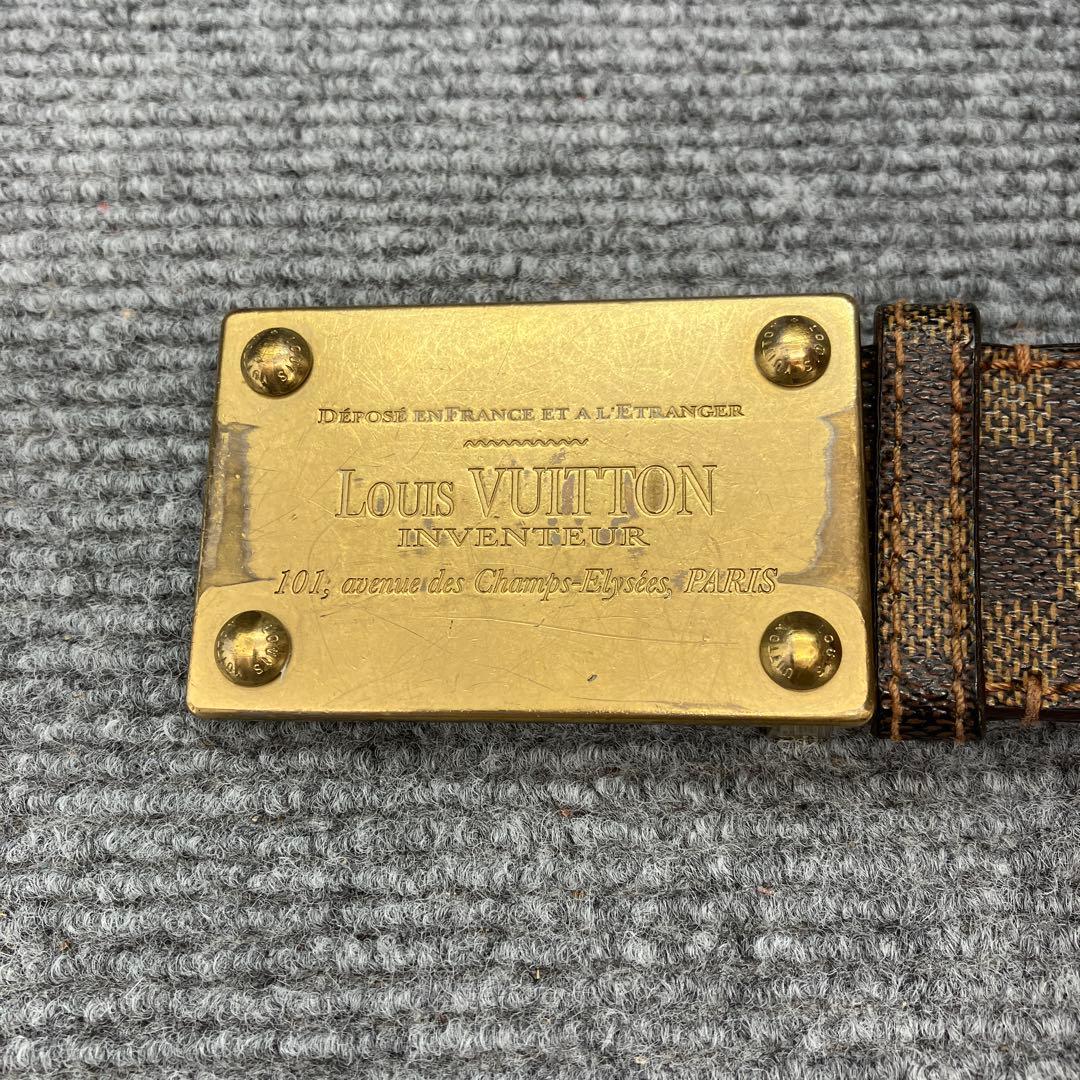 LOUIS VUITTON　ルイヴィトン　ベルト　サンチュール　ダミエ　4208
