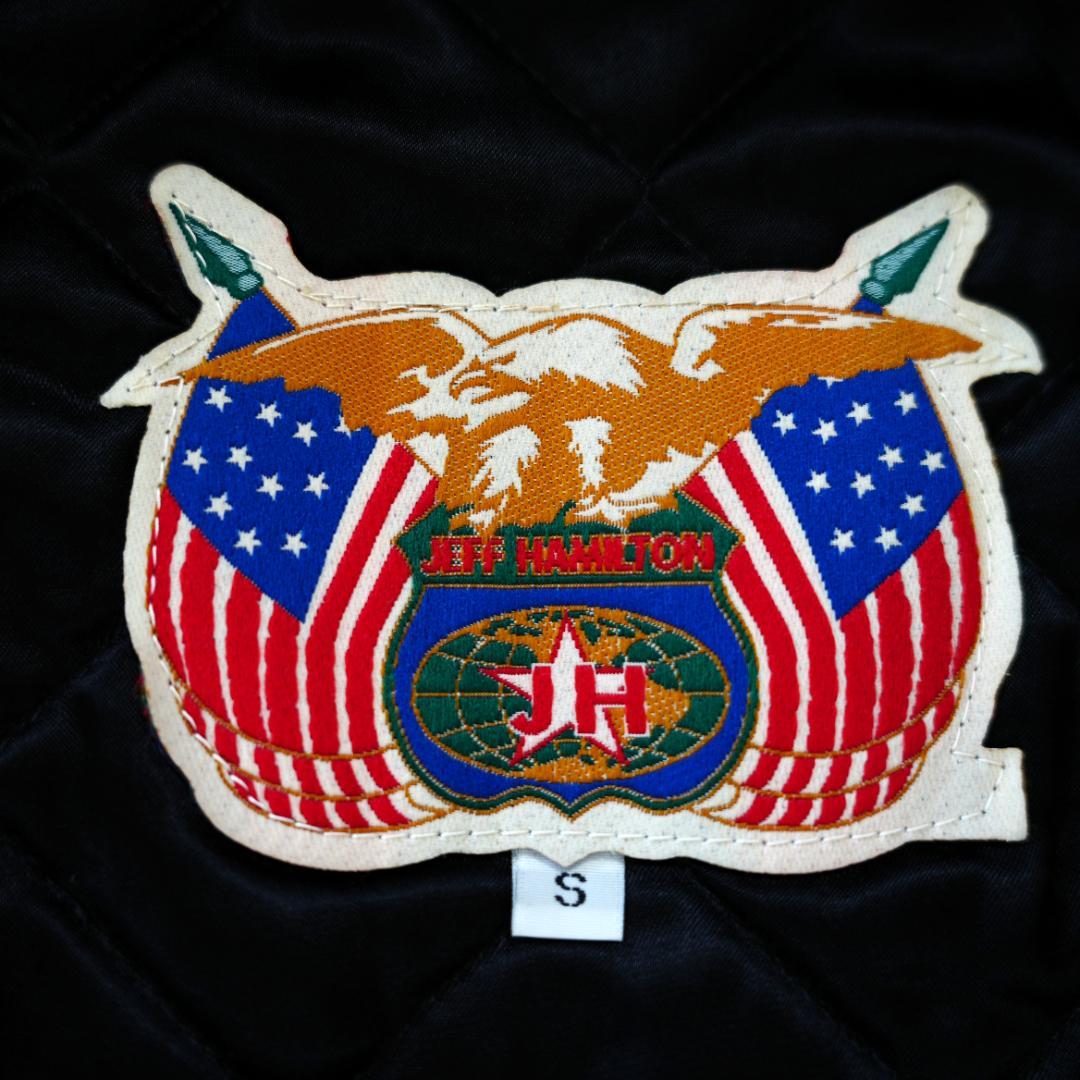 【良品】JEFF HAMILTON　ジェフハミルトン　中綿レーシングジャケット