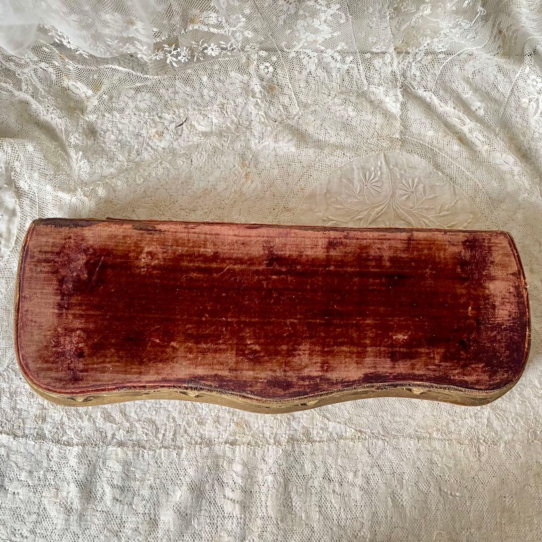 ディスプレイ台座 ポワドレ フランスアンティーク 店舗什器 ゴールド