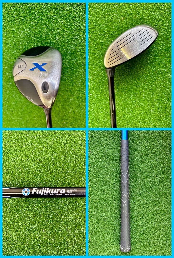 Callaway X メンズゴルフクラブ13本フルセット右キャディバッグ付