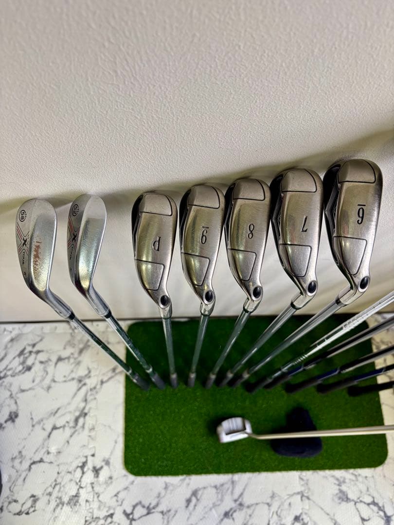 Callaway X メンズゴルフクラブ13本フルセット右キャディバッグ付