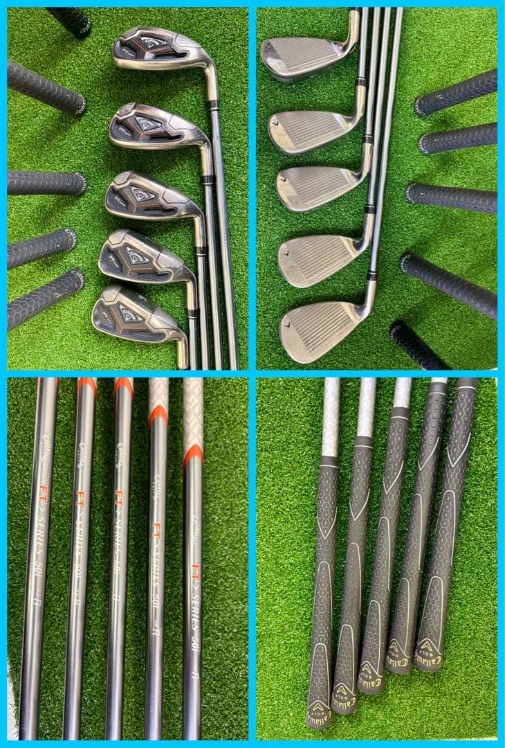 Callaway X メンズゴルフクラブ13本フルセット右キャディバッグ付