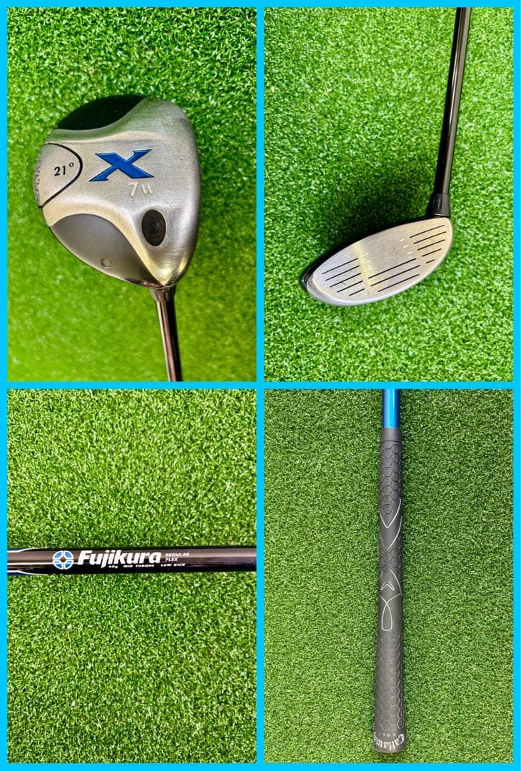 Callaway X メンズゴルフクラブ13本フルセット右キャディバッグ付