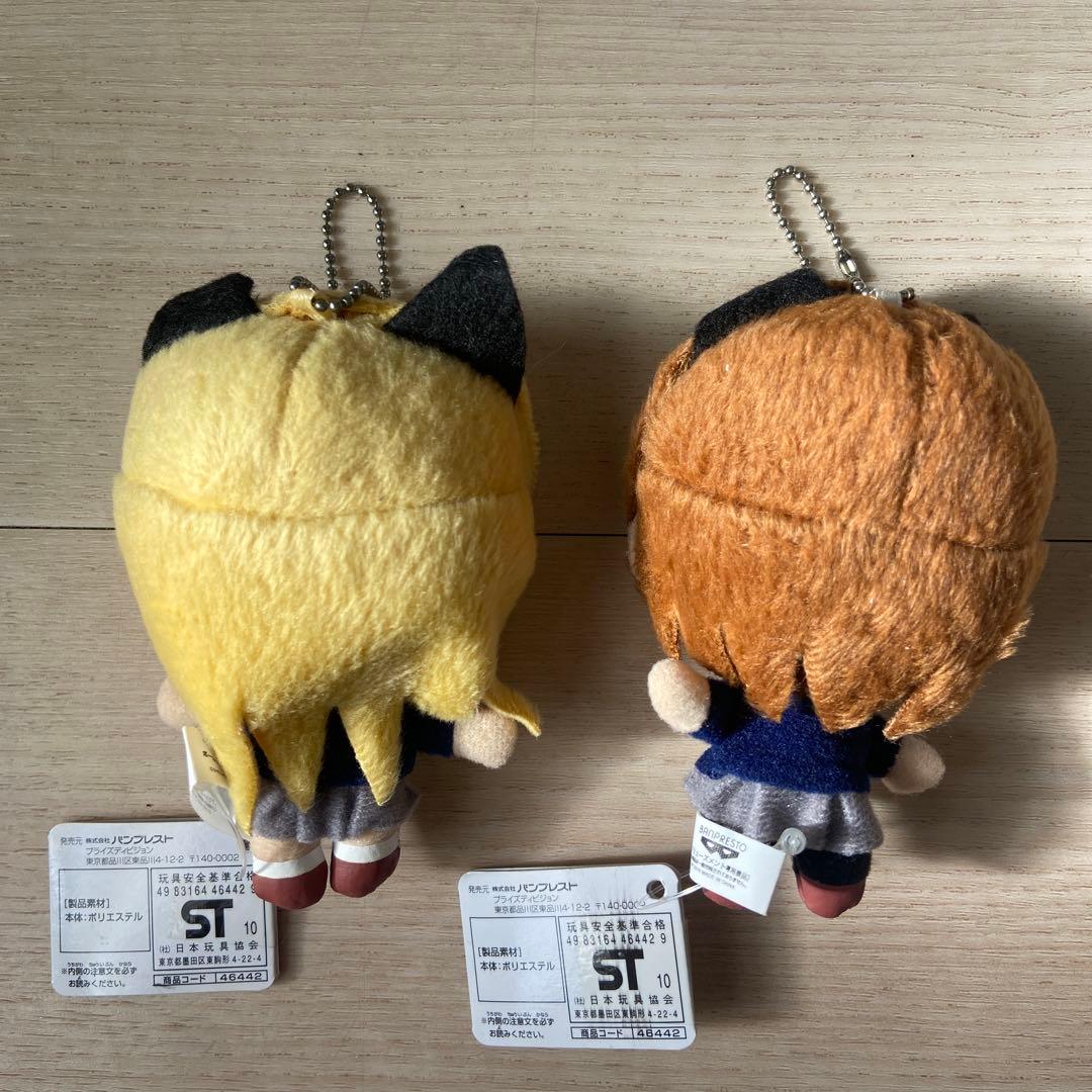 けいおん！ ボールチェーン付ぬいぐるみ 猫耳バージョン 平沢唯 非売品