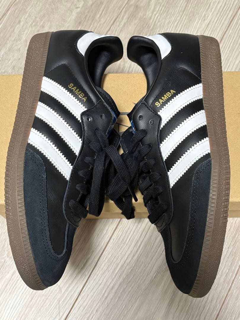 ぴこ　adidas Samba OG ブラック　スニーカー　25cm