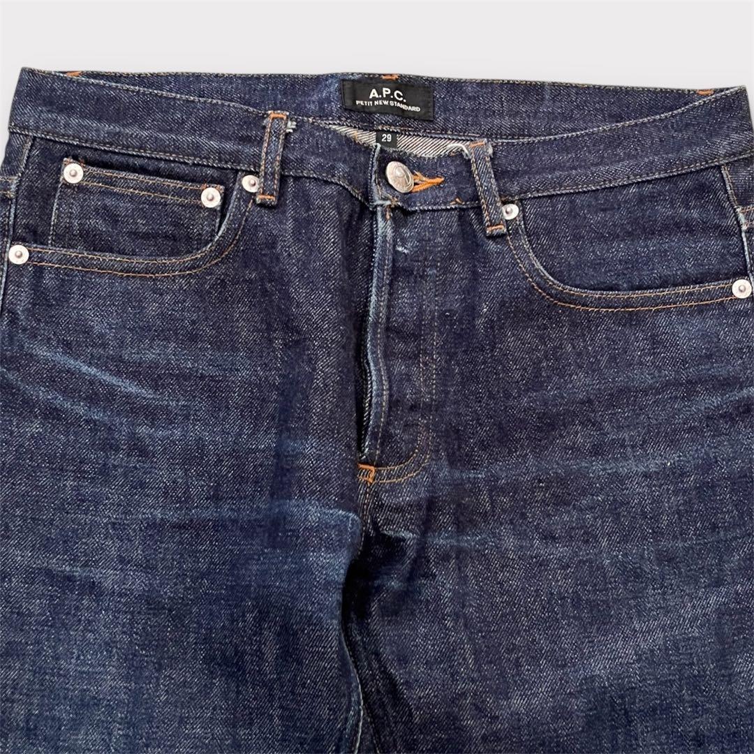 A.P.C. 赤耳 デニム セットアップ 2nd XS W29 濃紺