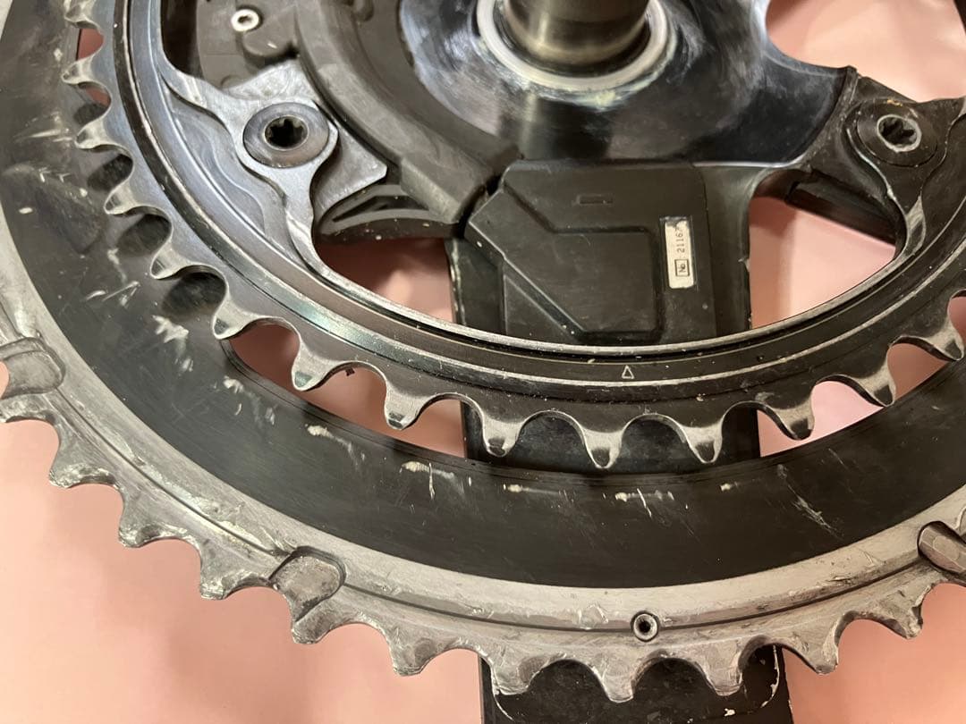 FC-9000クランクセット　右側のみパイオニアペダリングモニター（ジャンク）