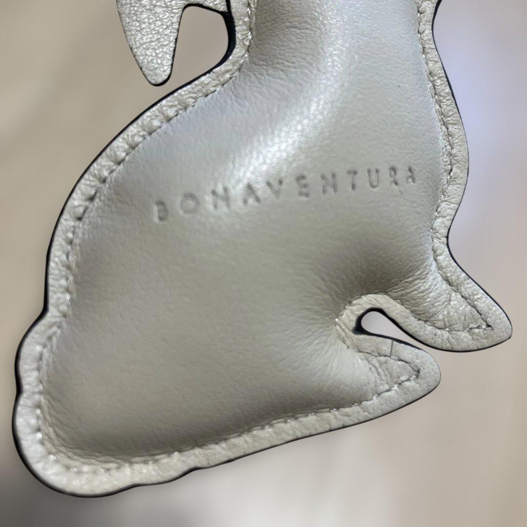 ボナベンチュラ レザー アニマルチャーム ラビット キー