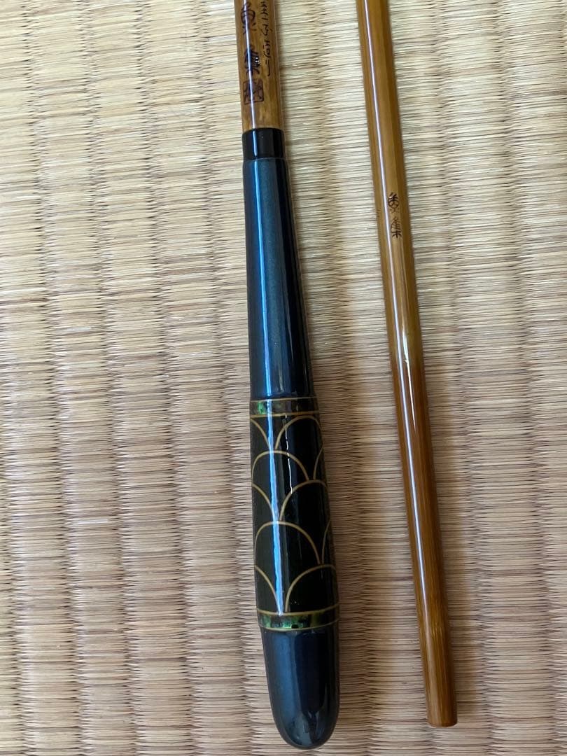 ヘラ竿　紀州ヘラ竿　魚集英雄作　天至一本作り 高野竹　10.1尺