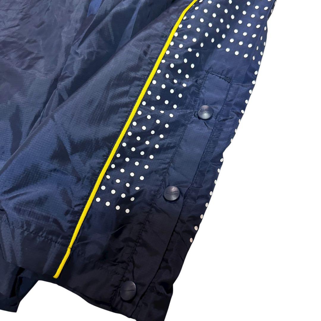 NIKE】ナイロン ピステ セットアップ 上下 ネイビー ドット メンズM/S