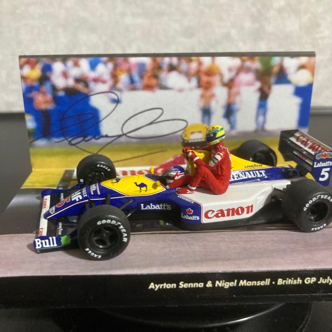 F1 ミニチャンプス FW14 ナイジェル マンセル ライドオン アイルトン