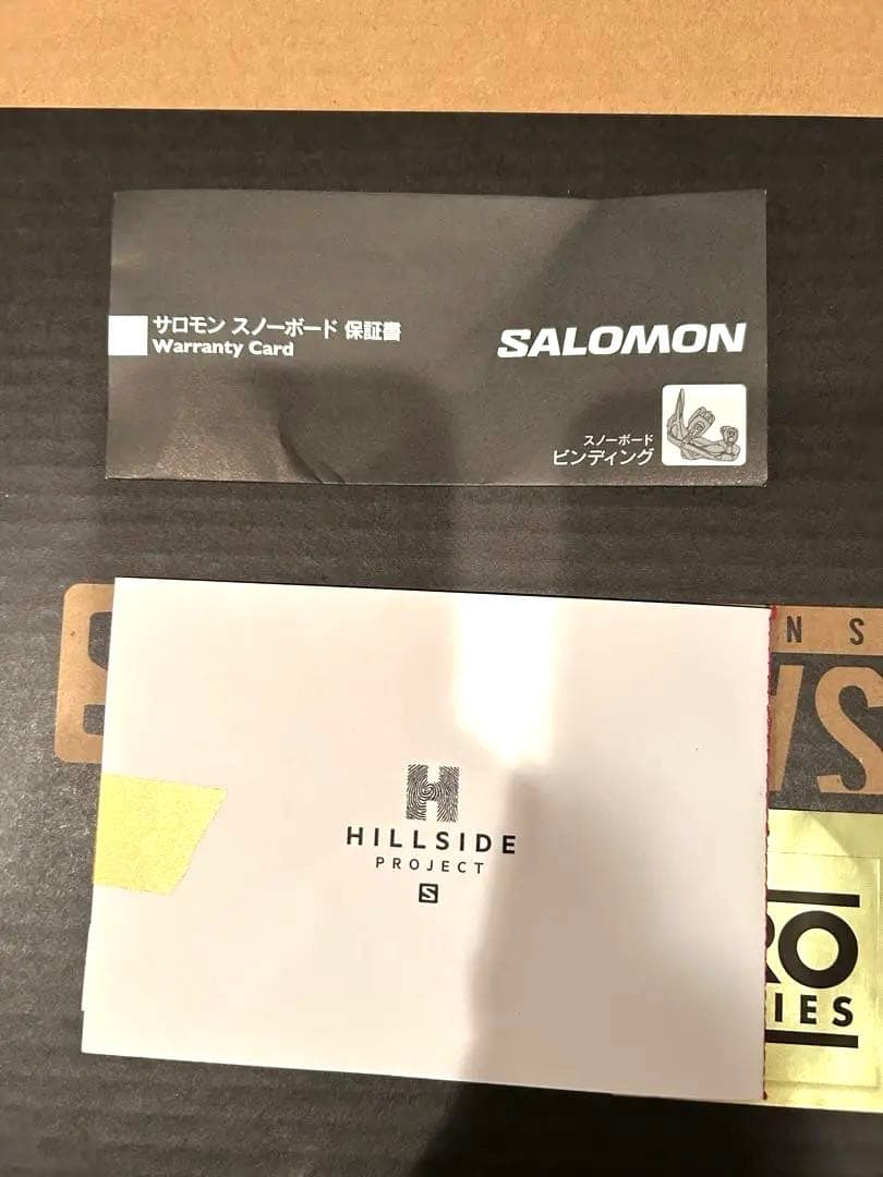 美品SALOMON HPS TAKA 161 district HPS Mセット
