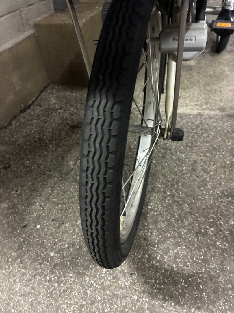 honey82　Panasonic 電動アシスト三輪車 メッシュカゴ付き