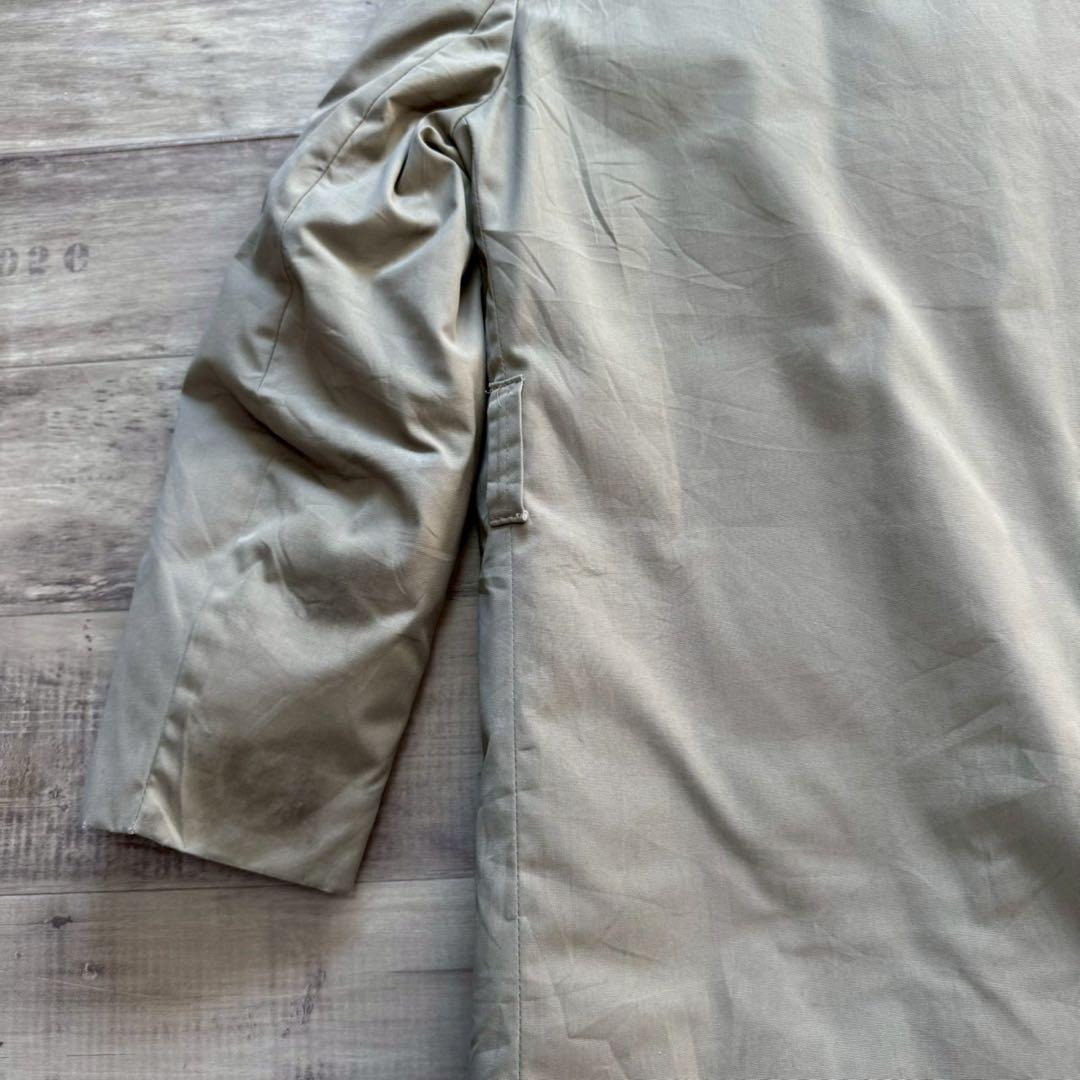 70sUSA製筆記体L.L.BeanエルエルビーンダウンボアコートベージュM38