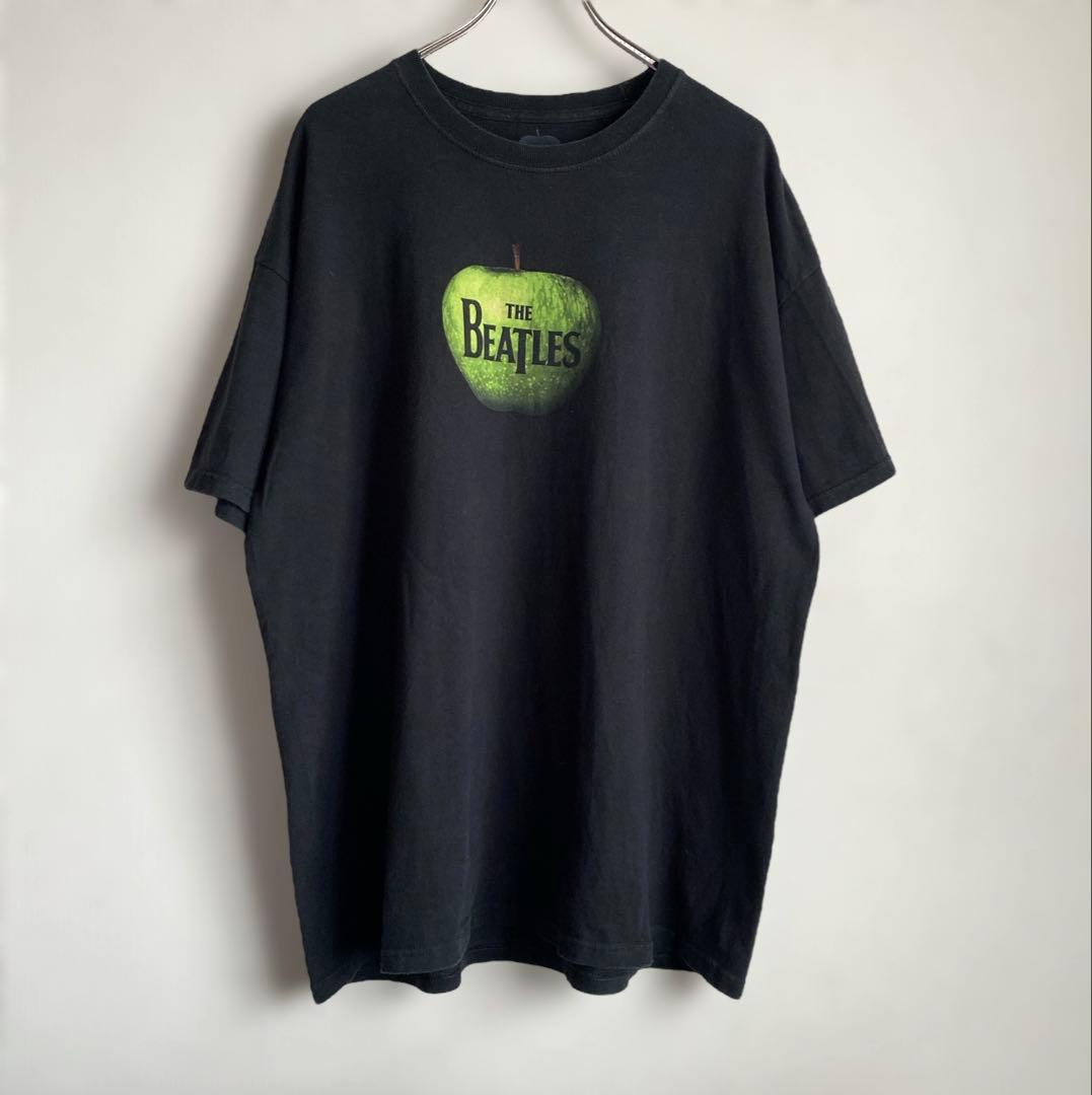 00s Beatles 青リンゴ ロゴデザインプリントTシャツ apple XL - メルカリ