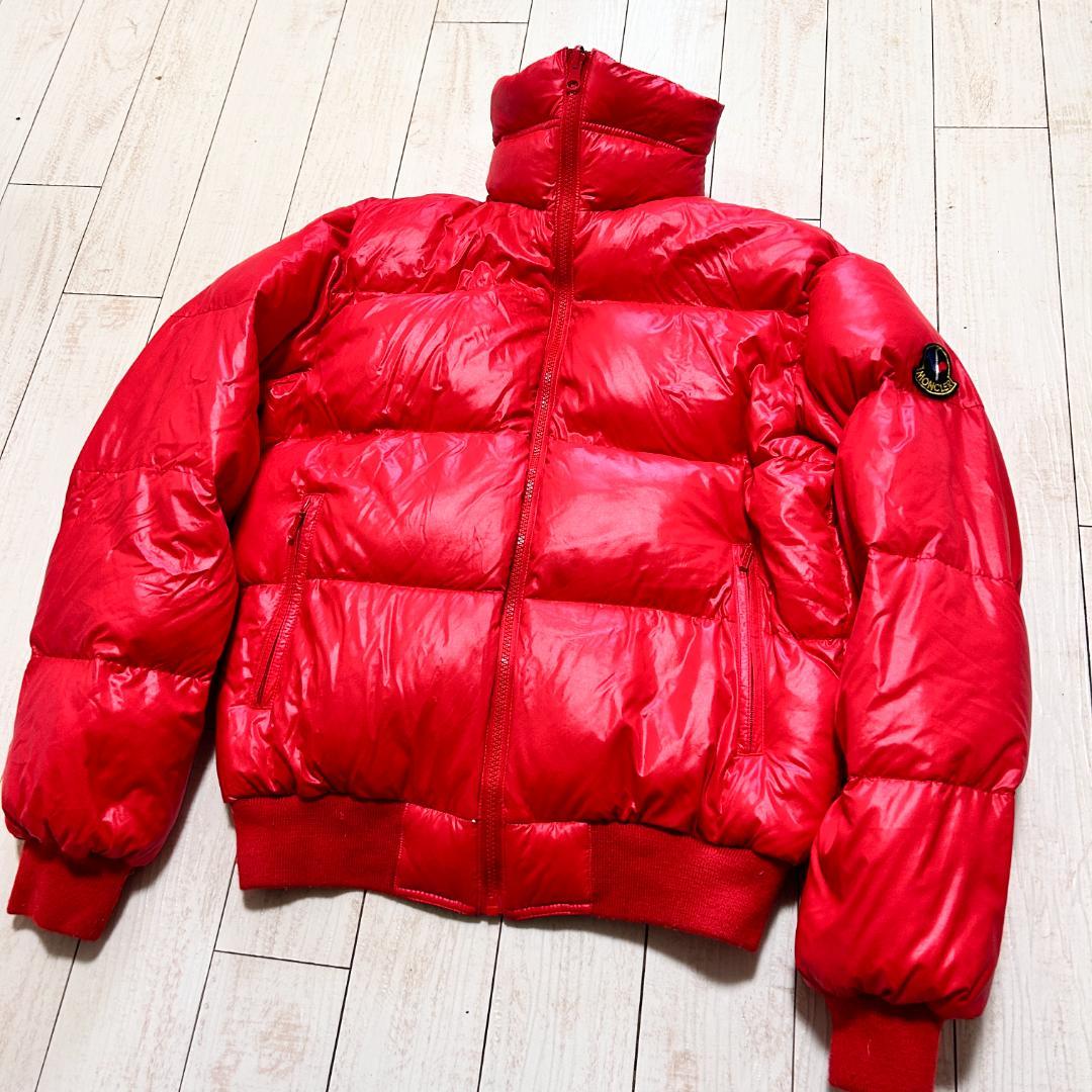 80s MONCLER モンクレール アシックス ダウンジャケット リバーシブル