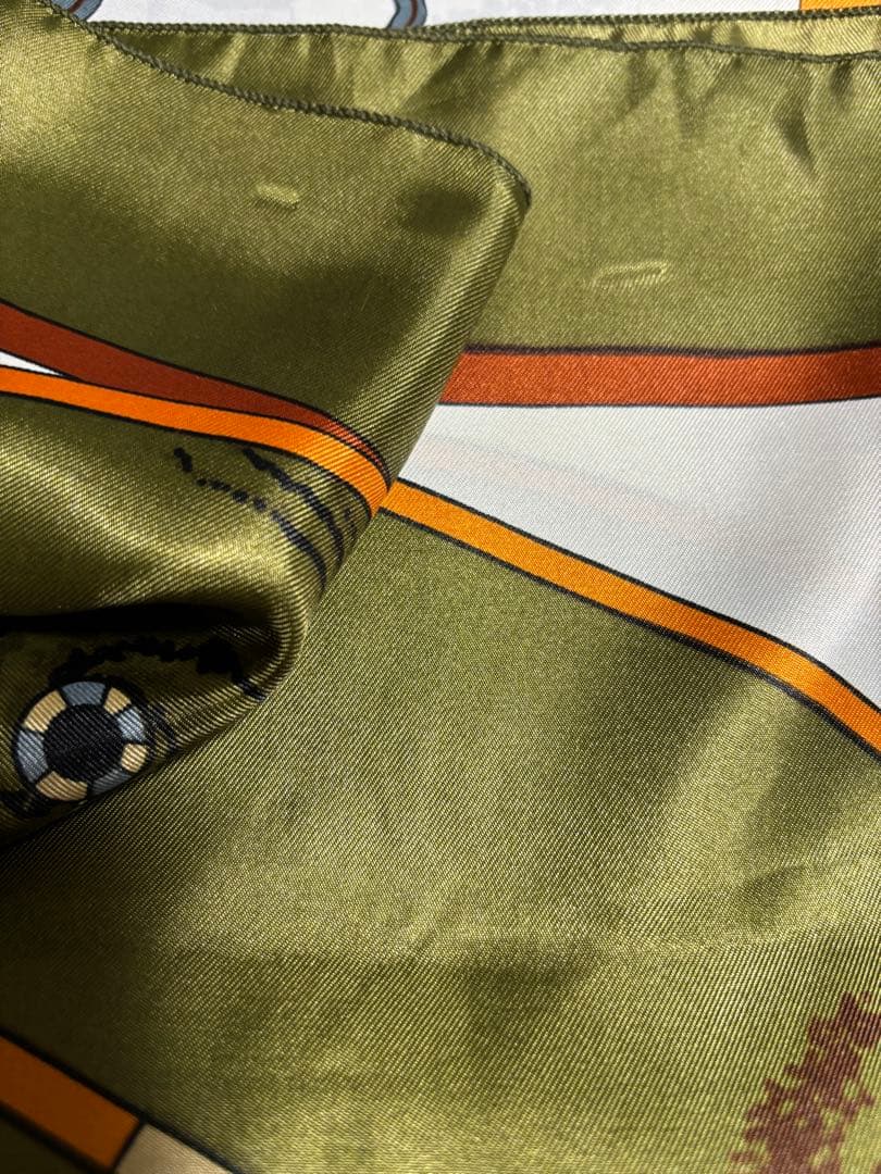 HERMES FEUX D'ARTIFICE スカーフ 1993年製　エルメス