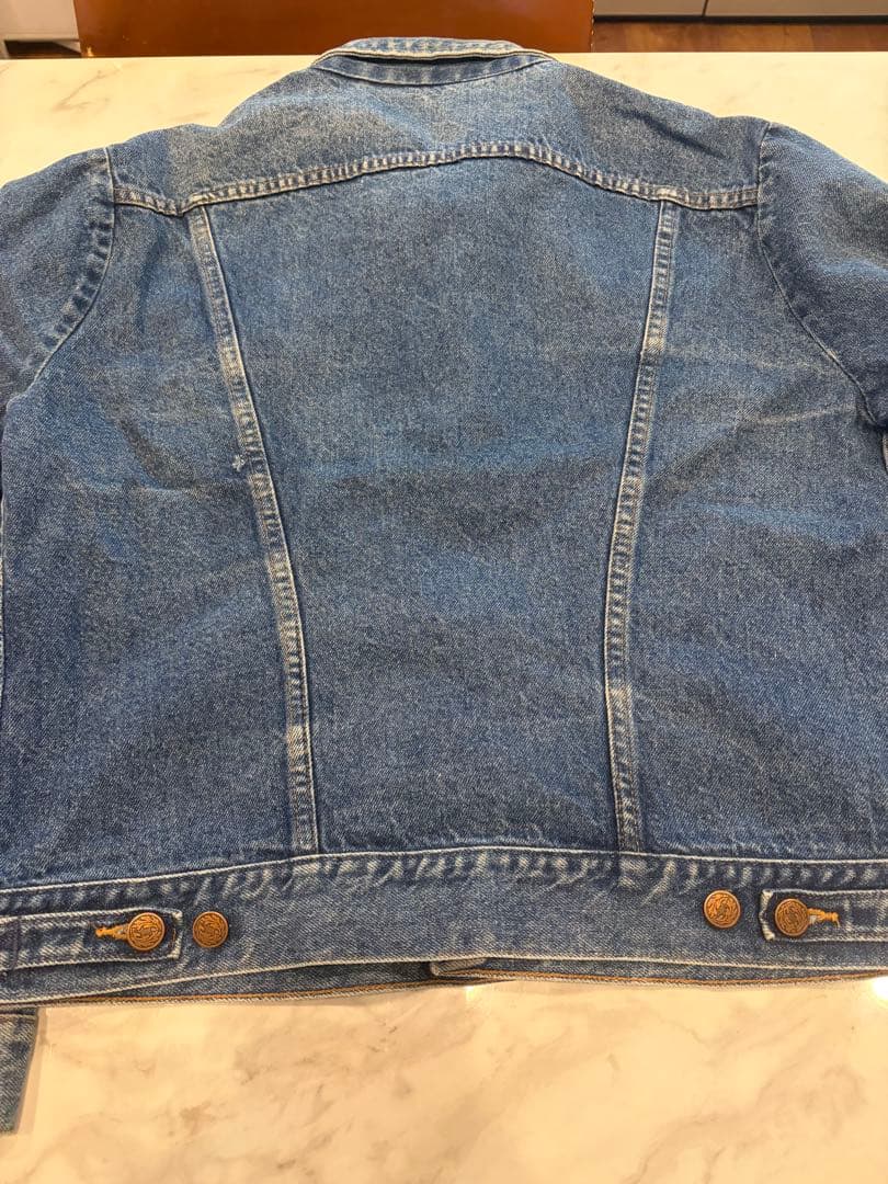 アメリカ製　70s RUSTLER デニムジャケット L ヴィンテージ