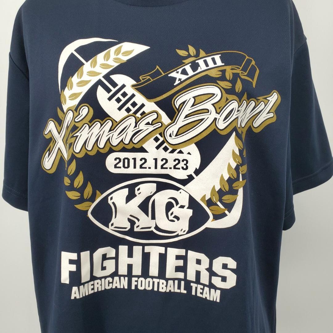 c【レア】関西学院高等部 アメフト部 FIGHTERS Tシャツ KG L - メルカリ