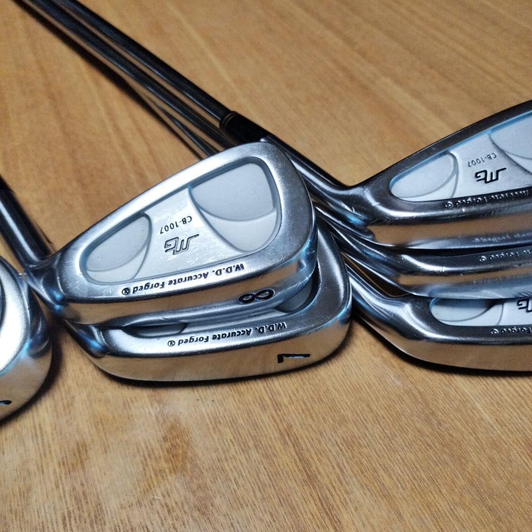 希少三浦技研CB1007 MODUS3ブル-120flex X 4-PW 7本