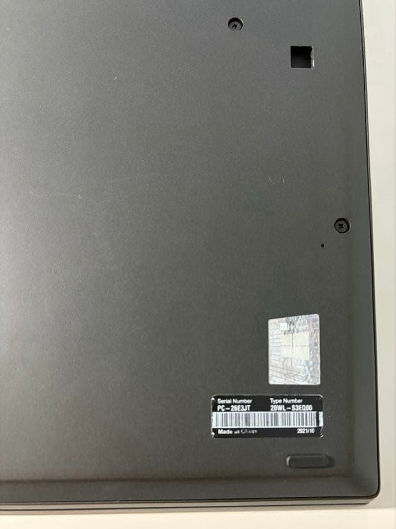 ThinkPad X13Gen2 i5メモリ16GB ⭐️バッテリー85%美品