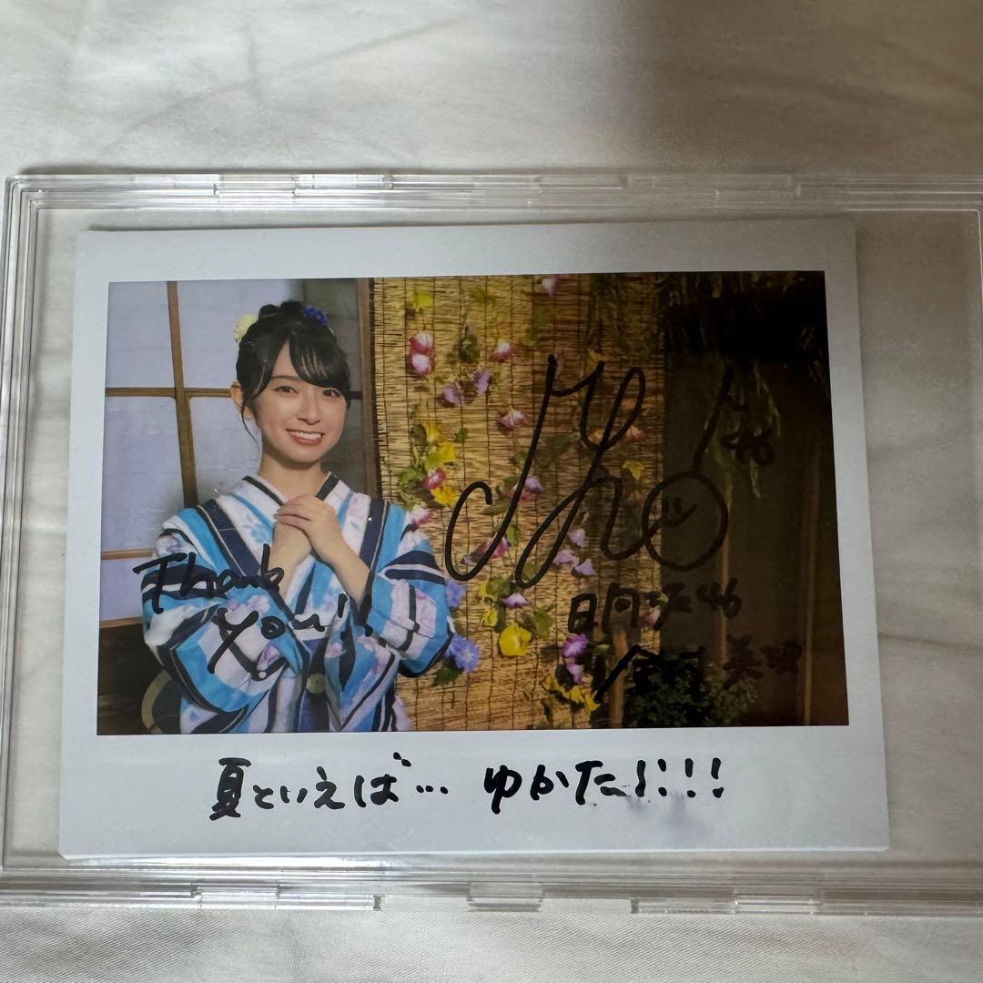 ユニゾンエアー 日向坂46 金村美玖 直筆サイン入りチェキ ユニエア