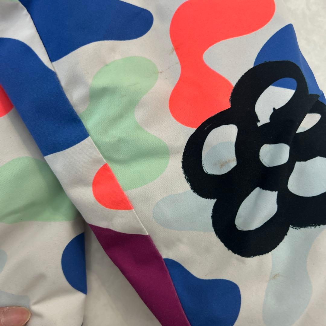 キッズ BURTON スノーウェア上下セット 130 S 花柄 撥水 防寒 - メルカリ