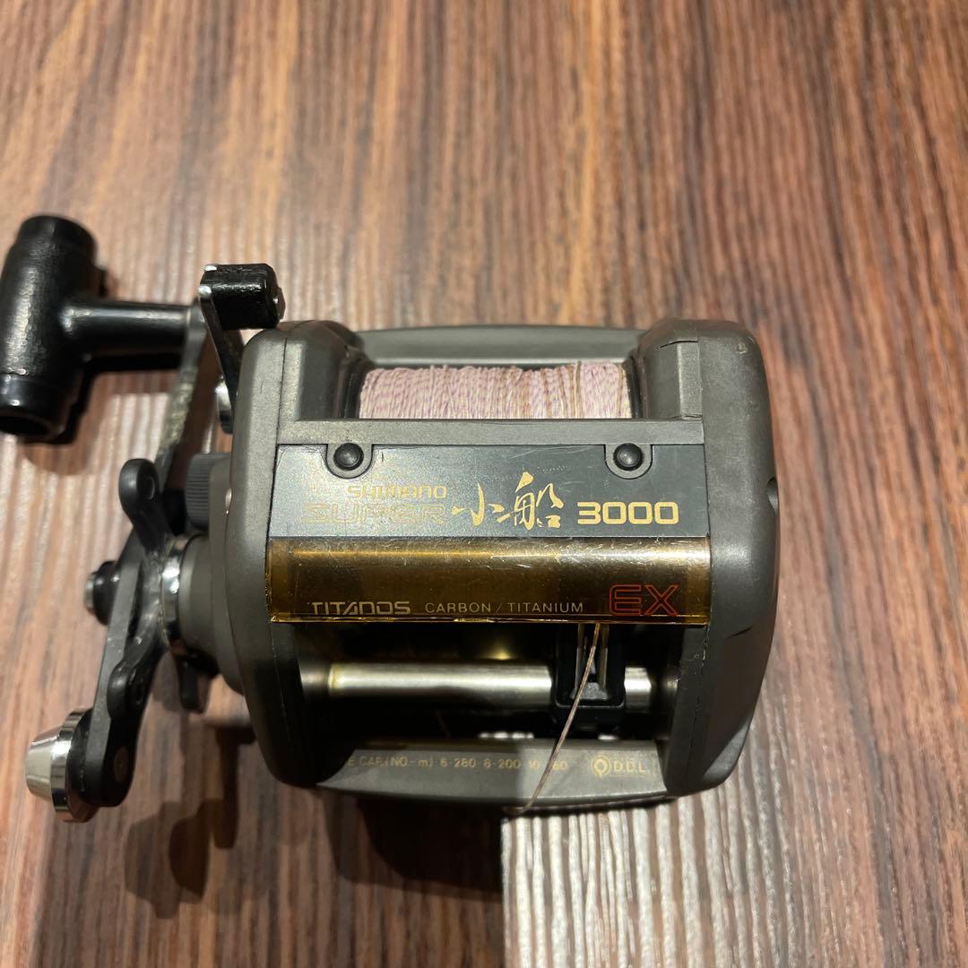 SHIMANO SUPER小船3000 EX TITANOS EX - メルカリ