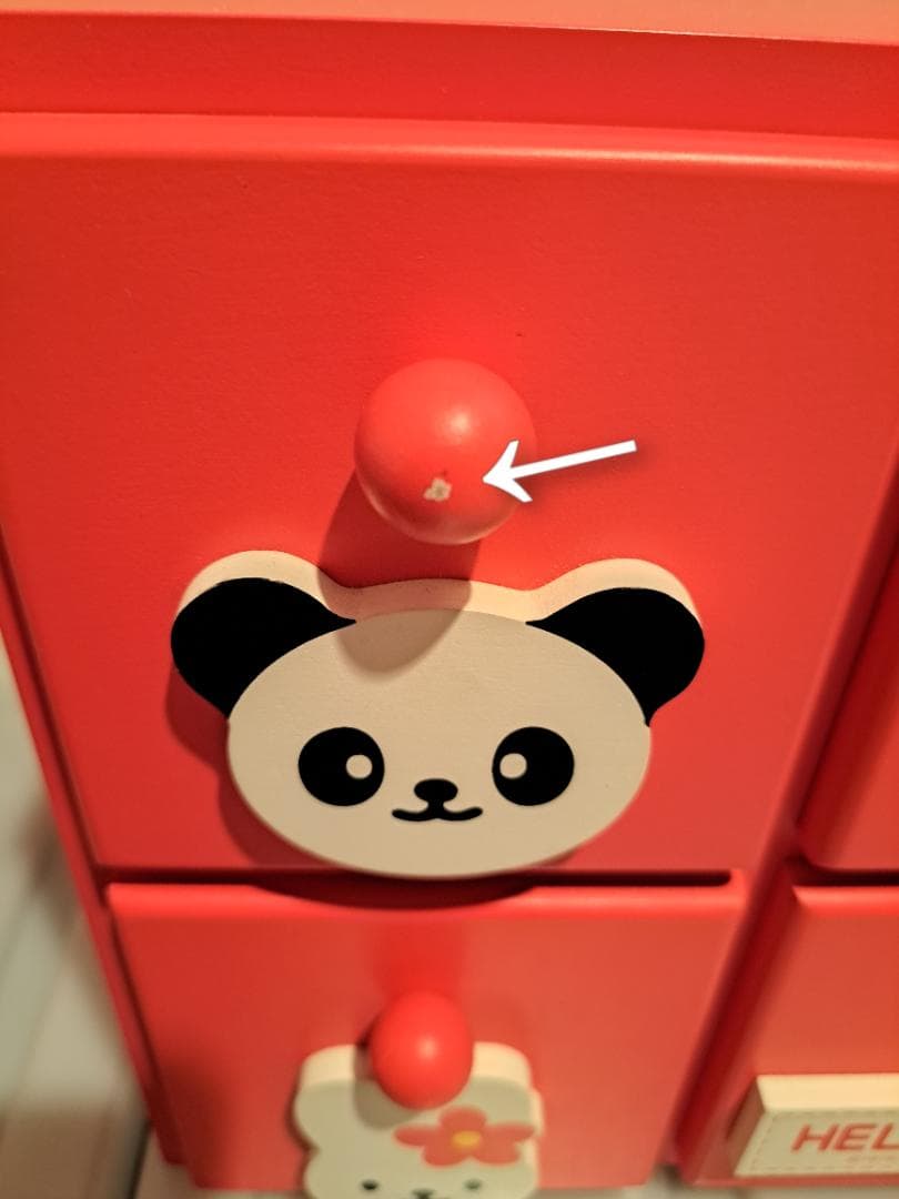 ハローキティ ハローキティ木製チェスト 木製タンス ［エントリーでP5倍