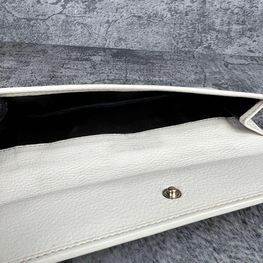 GUCCI GGキャンバス GG柄ゴールド金具 長財布 Wホック