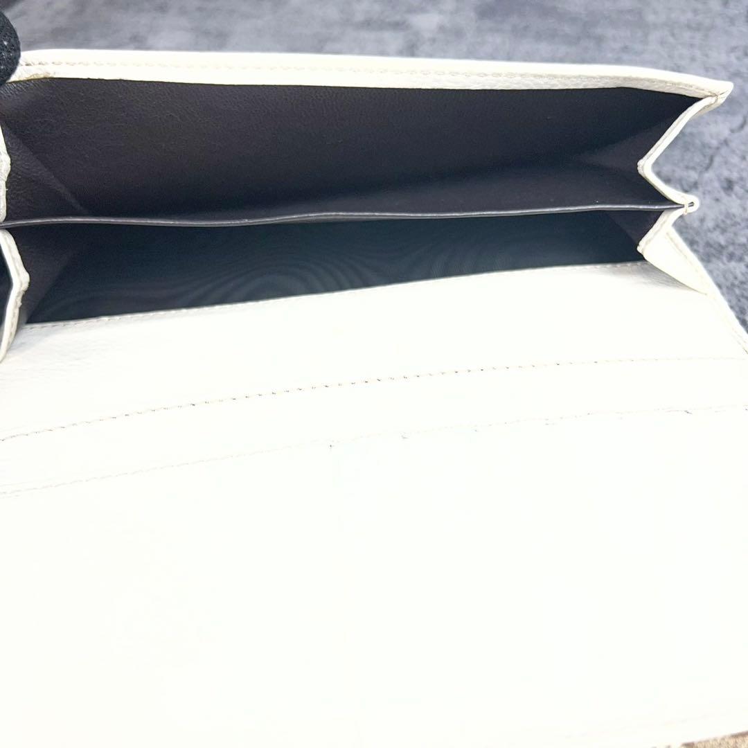 GUCCI GGキャンバス GG柄ゴールド金具 長財布 Wホック