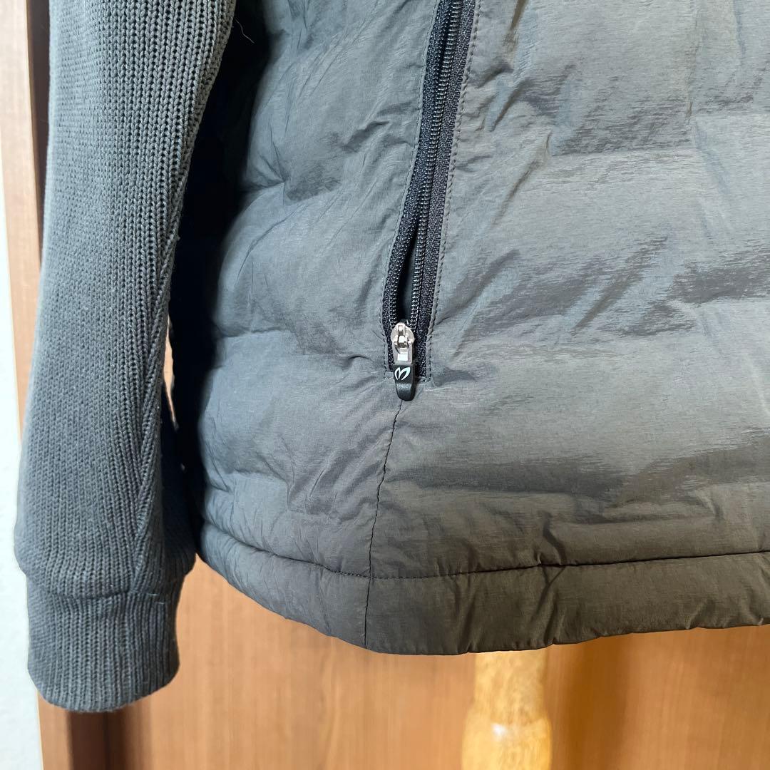 マスターバニー　切り替え　メンズブルゾン　グレー　サイズ5 美品