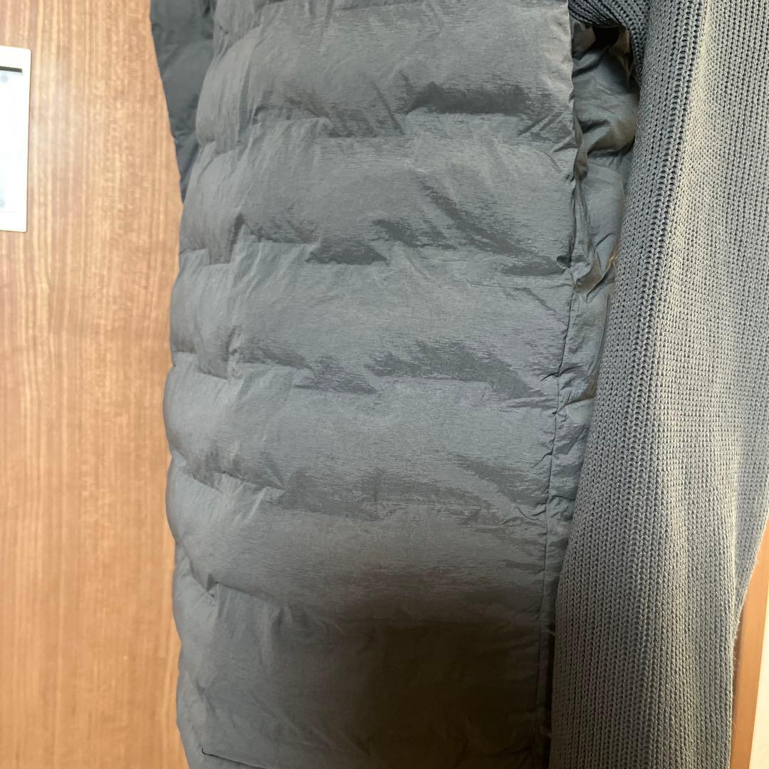 マスターバニー　切り替え　メンズブルゾン　グレー　サイズ5 美品