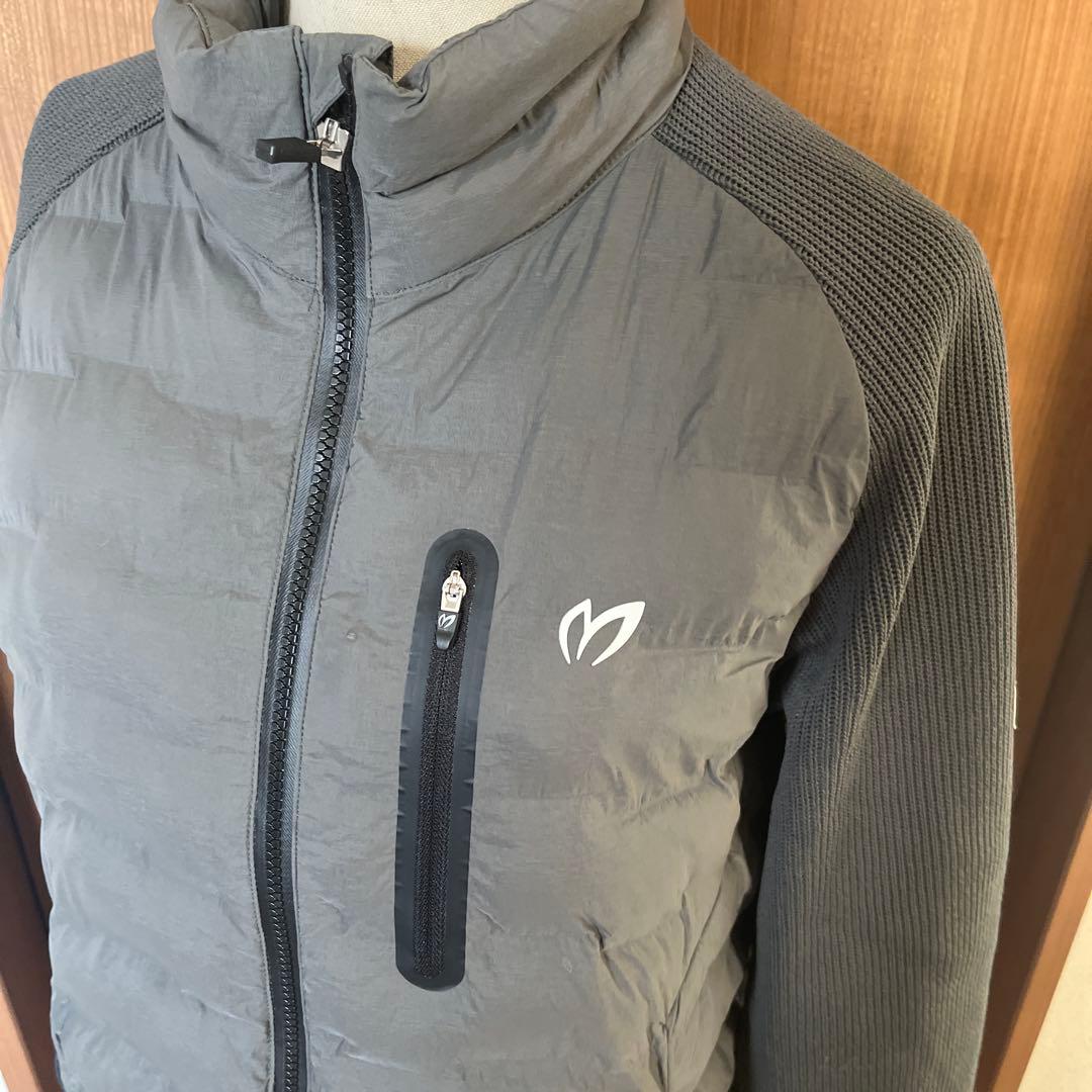 マスターバニー　切り替え　メンズブルゾン　グレー　サイズ5 美品