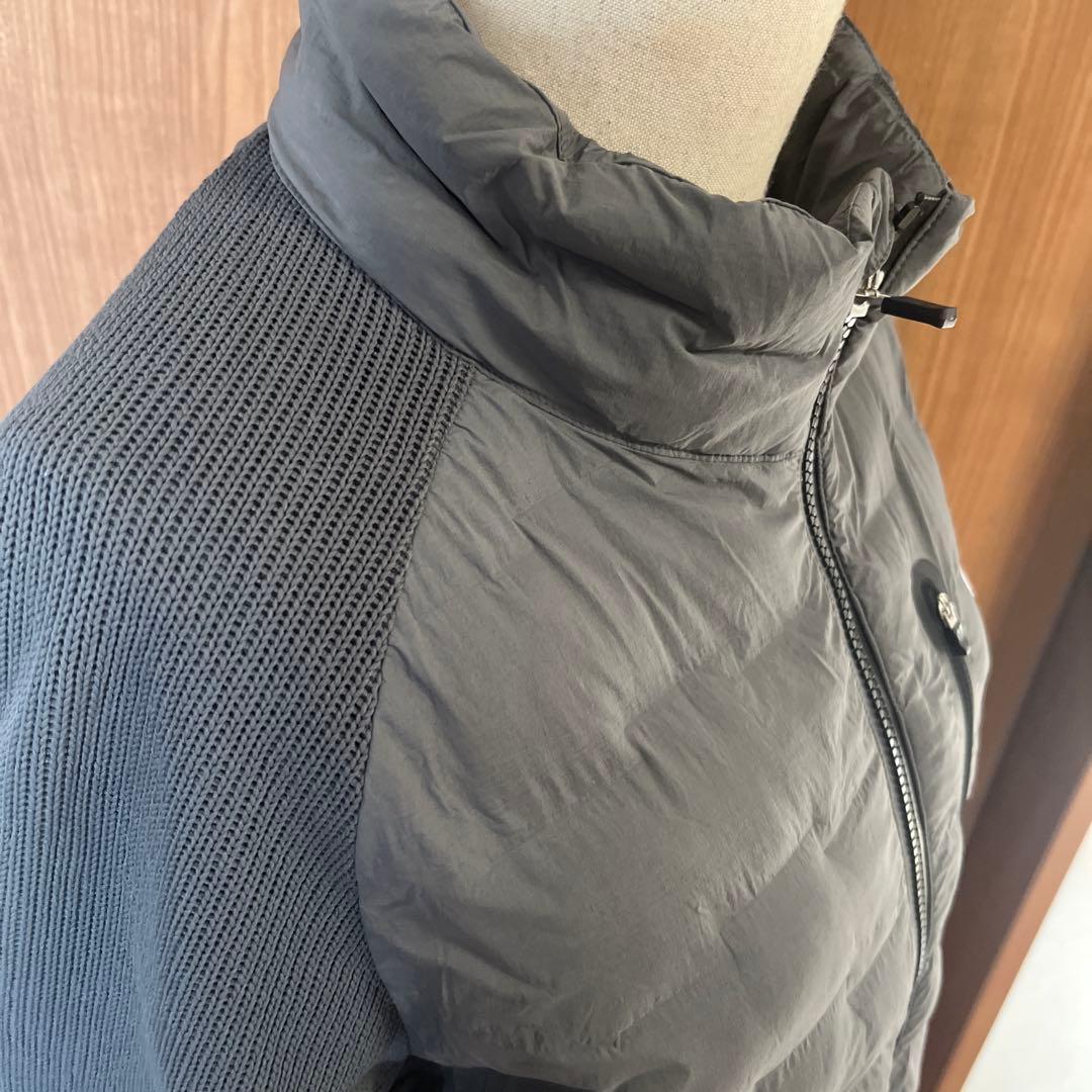 マスターバニー　切り替え　メンズブルゾン　グレー　サイズ5 美品