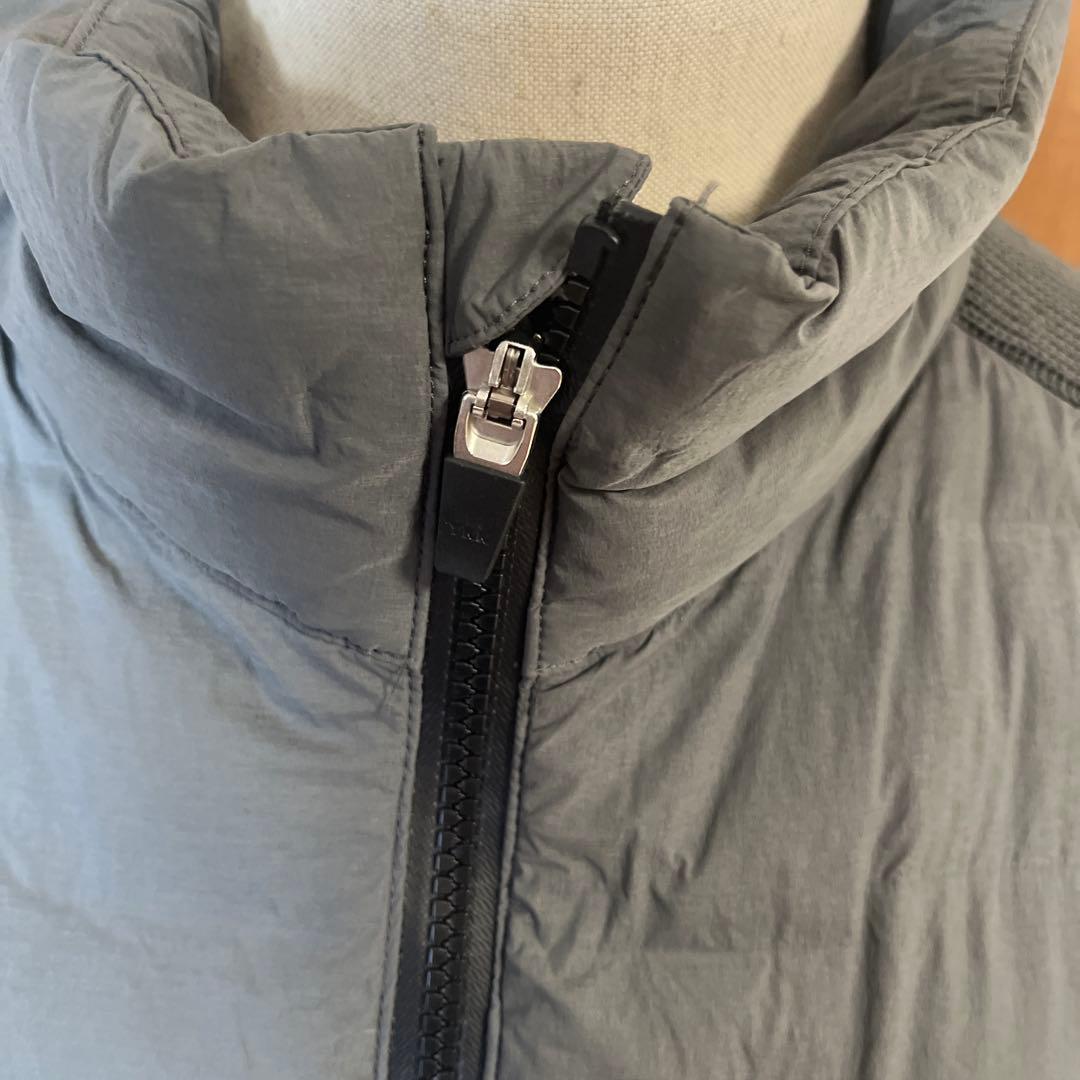 マスターバニー　切り替え　メンズブルゾン　グレー　サイズ5 美品