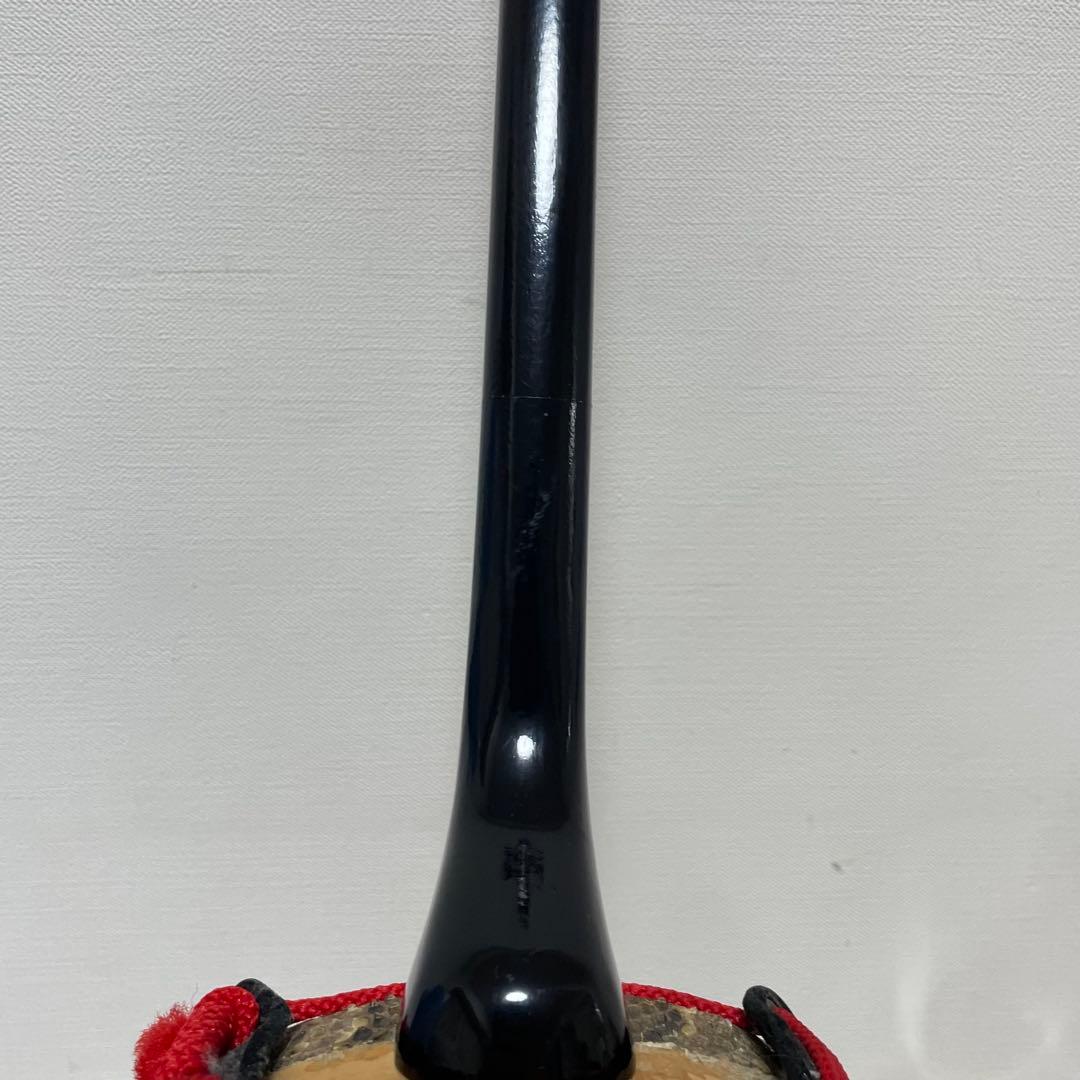 沖縄三線 本蛇皮 三味線 胴巻き 和楽器　★ソフトケース付き★