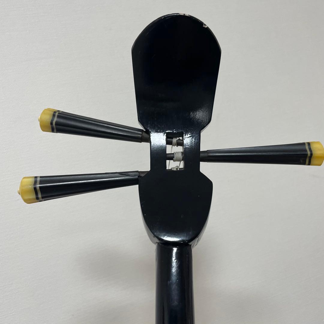 沖縄三線 本蛇皮 三味線 胴巻き 和楽器　★ソフトケース付き★