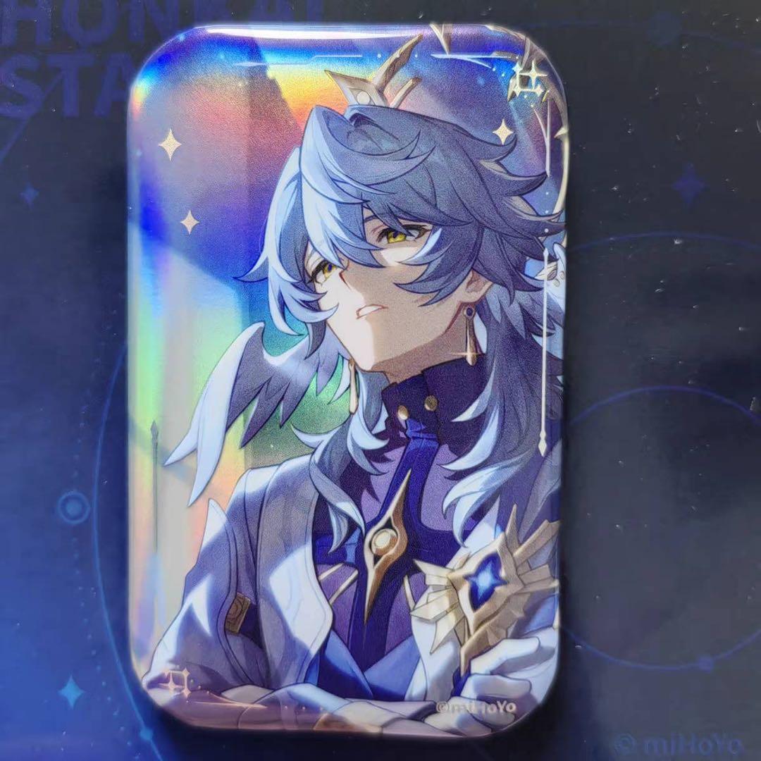 公式正規品 スタレ サンデー 缶バッジ 崩壊スターレイル 光円錐 バッチ