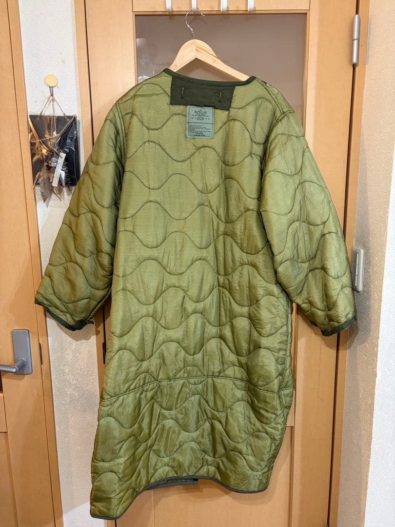 風み SARO ミリタリーライナーキルティング　ロングコート　サロ