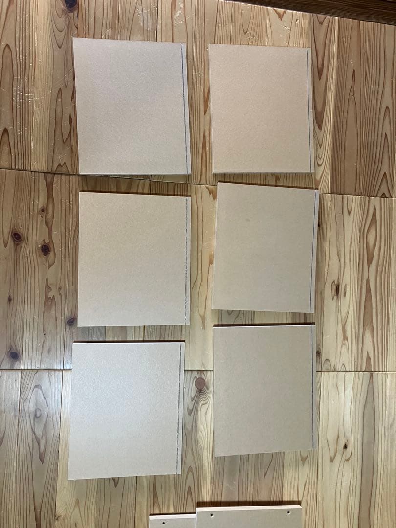 【廃盤】無印良品 パルプボードボックス5段×3個※たのメル便送料込み