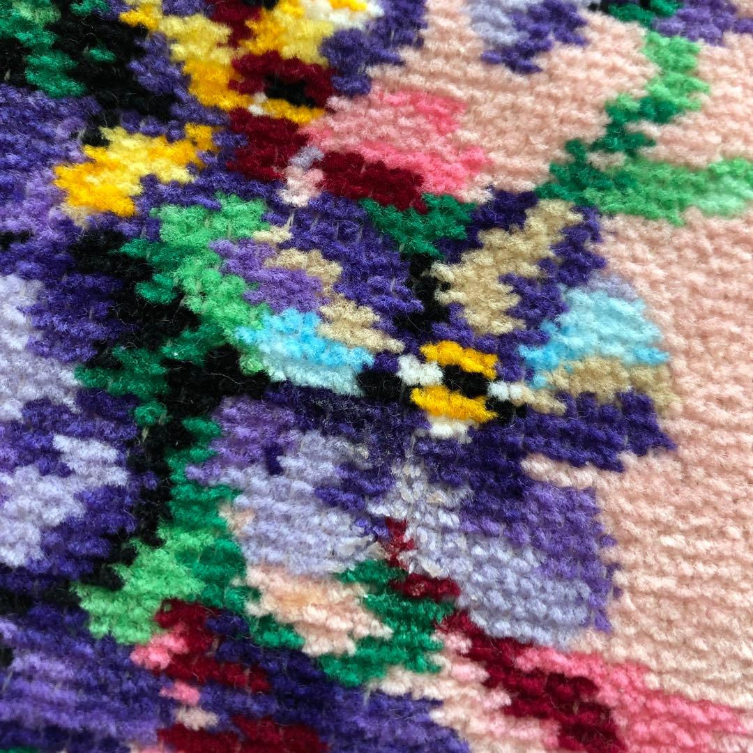 未使用 レイクアルスター スミレ ワイドドレスエプロン シェニール織