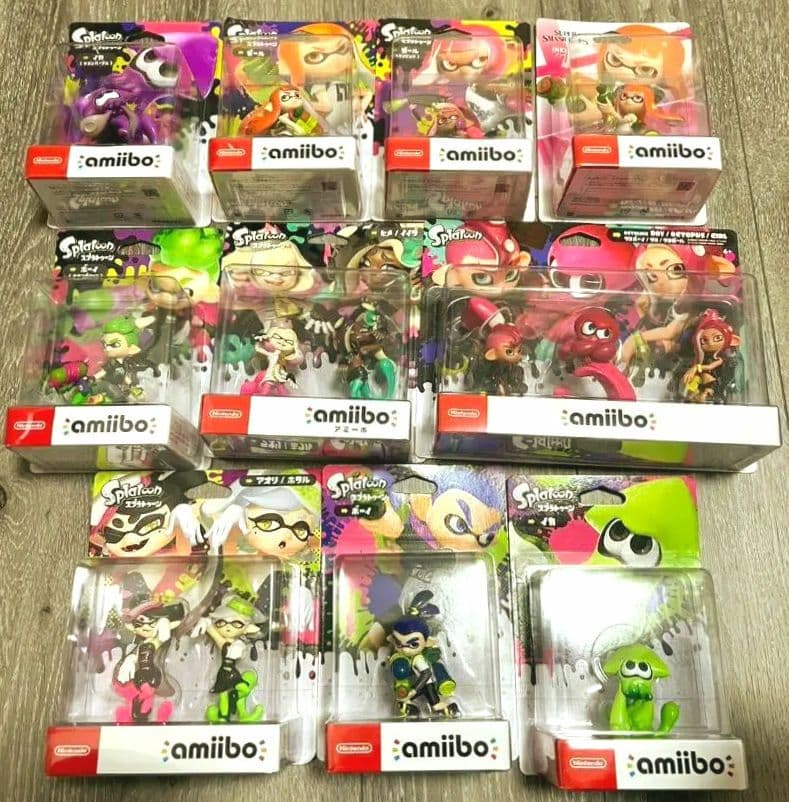スプラトゥーン amiibo 14体