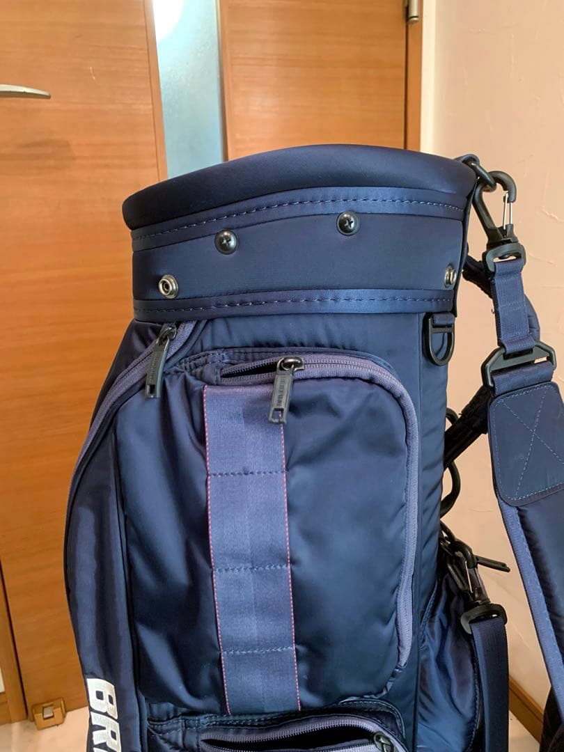 ブリーフィング　キャディバッグ　CR-6 ネイビー　軽量　カート