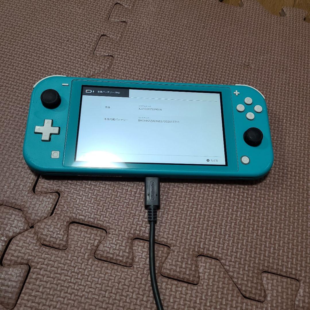 Nintendo Switch Lite ターコイズ 9976