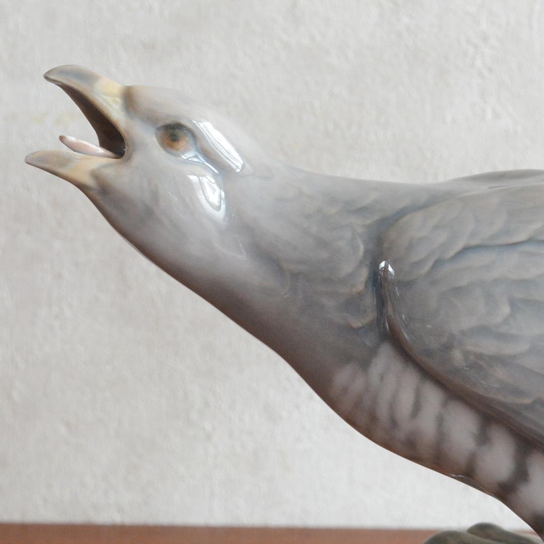 B&G ダール・イェンセン フィギュリン カッコウ 北欧雑貨 野鳥 磁器 置物