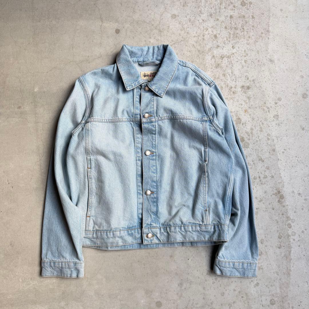 Stüssy ライトブルー デニムジャケット