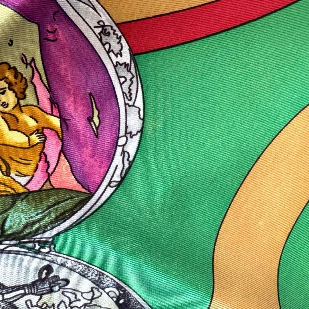 【HERMES エルメス】スカーフ カレ90 花の中で過ごす時間(箱付き)