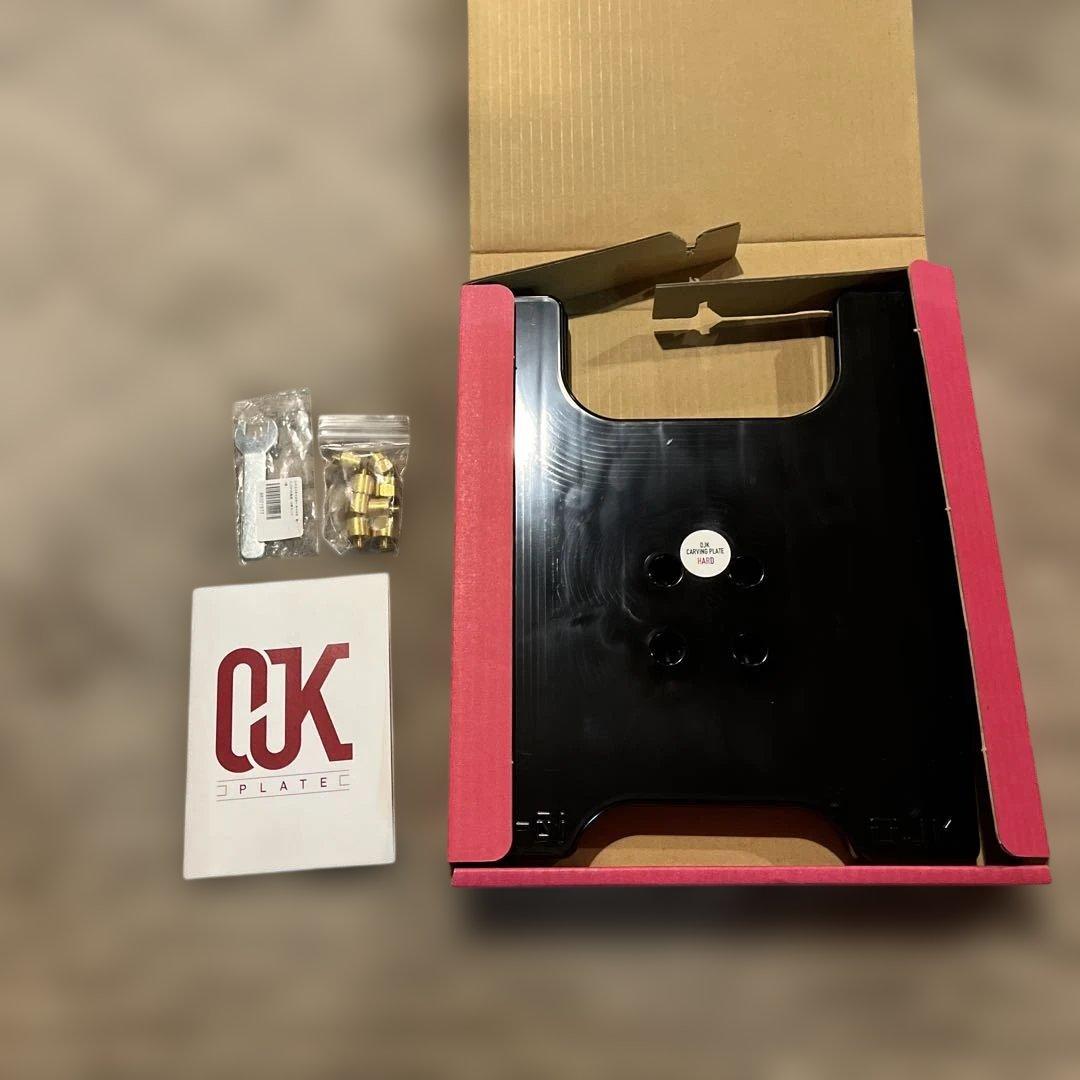 OJKカービングプレート　新品未使用品