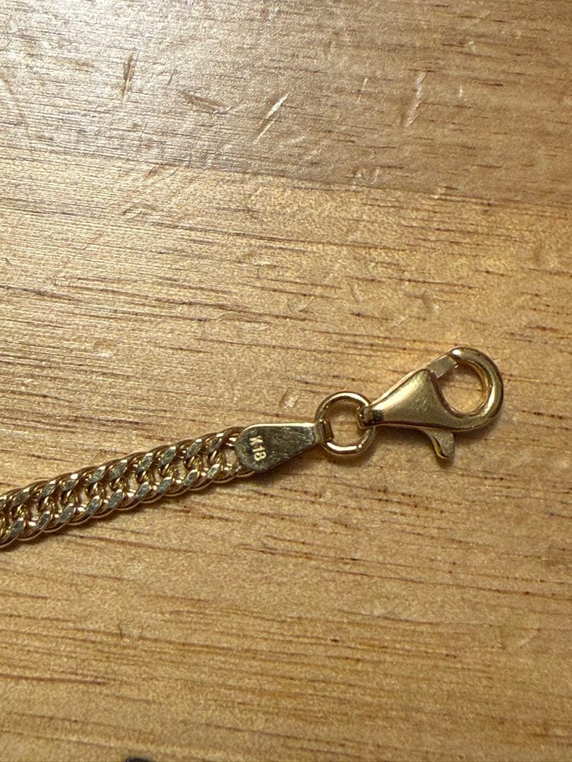 GUUUE　K18 18cm 2.56g イエローゴールド ブレスレット